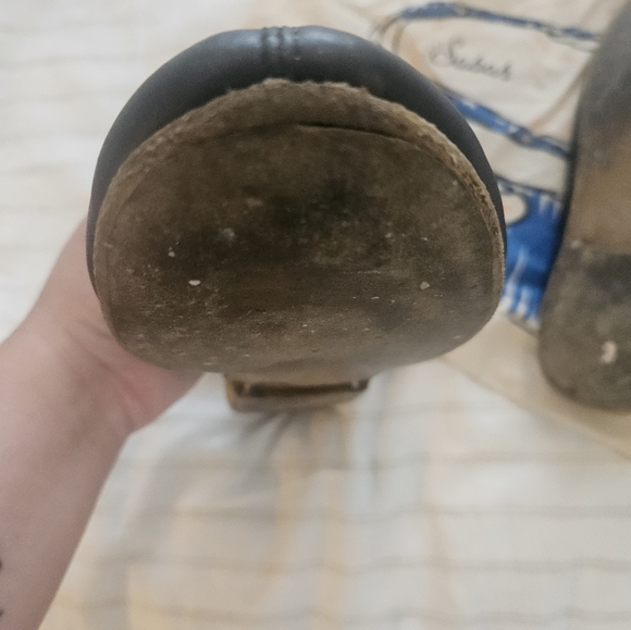 Black leather sabah baba size 41 - Picture 4 of 8